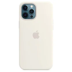 Case Iphone 12 Pro Max Magsafe Silicone Apple - White